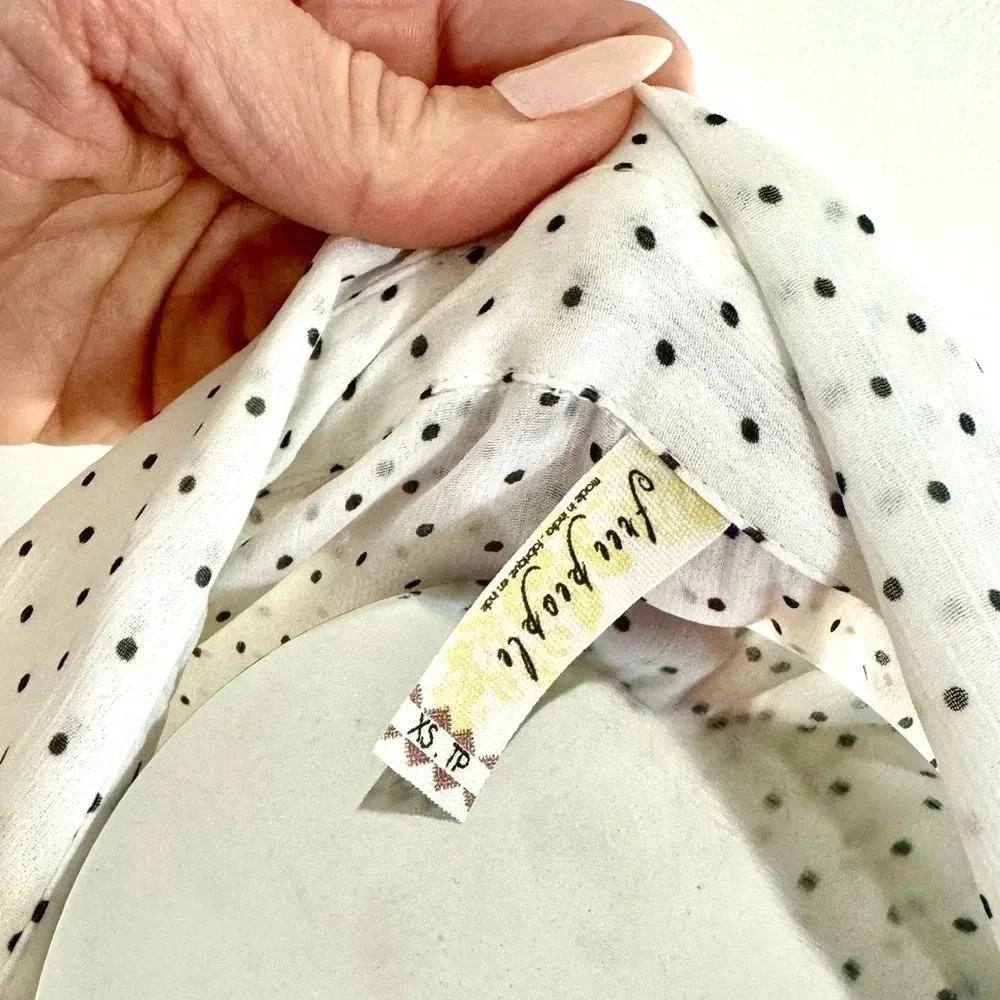 Vintage Free People Tuxedo Top